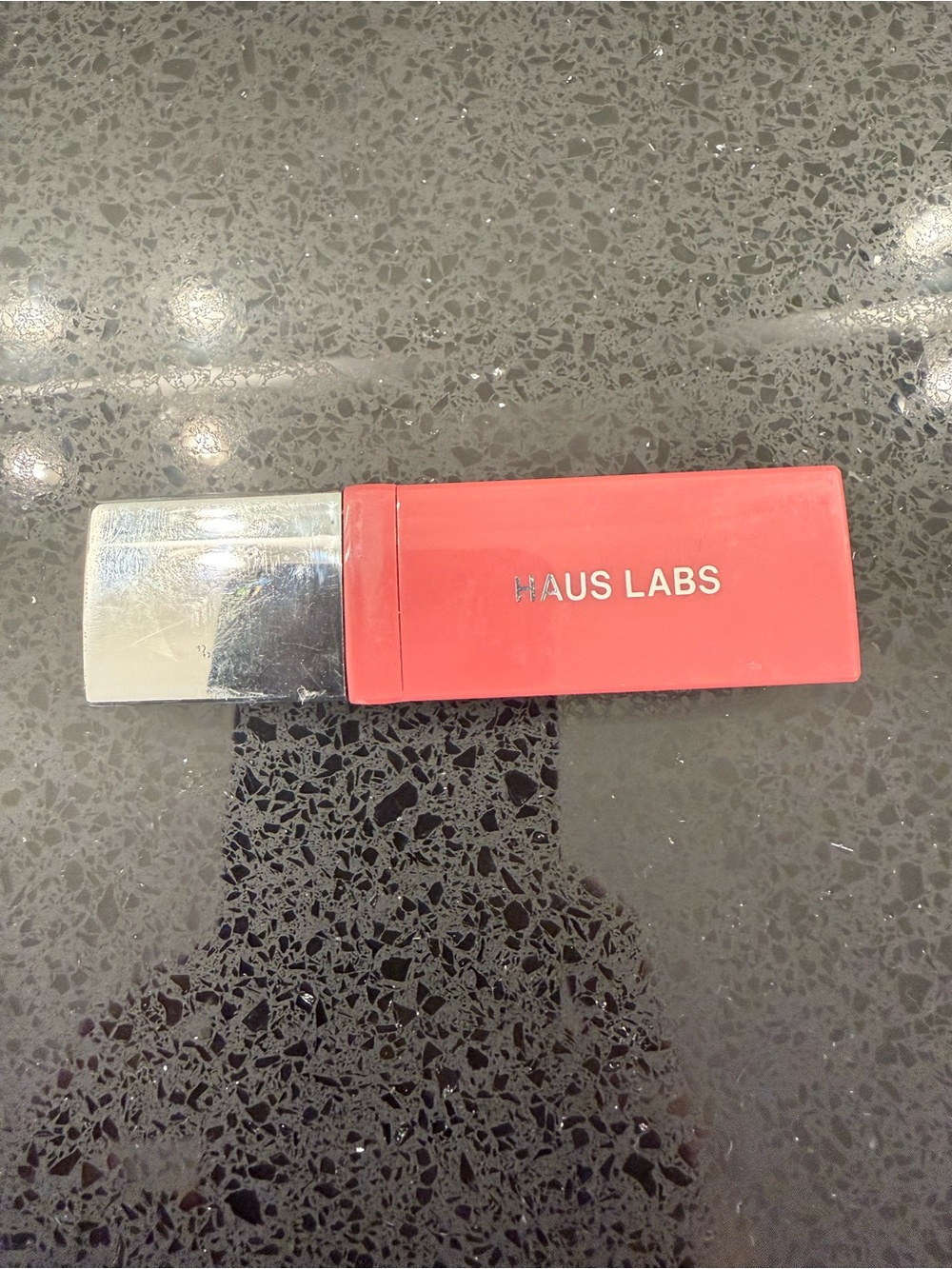 Haus Labs Atomic Shake Lip Lacquer in Dusty Rose